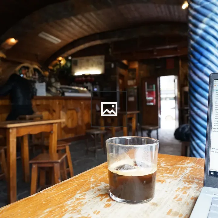 Coffee at a Cozy Café