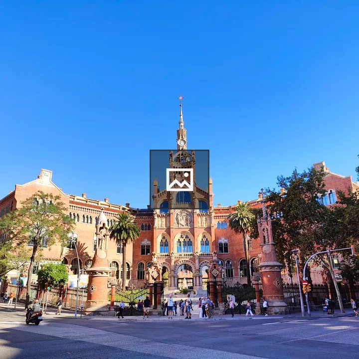 Hospital de Sant Pau Facade