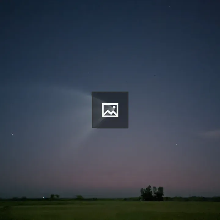 Rocket in pre-dawn sky over India