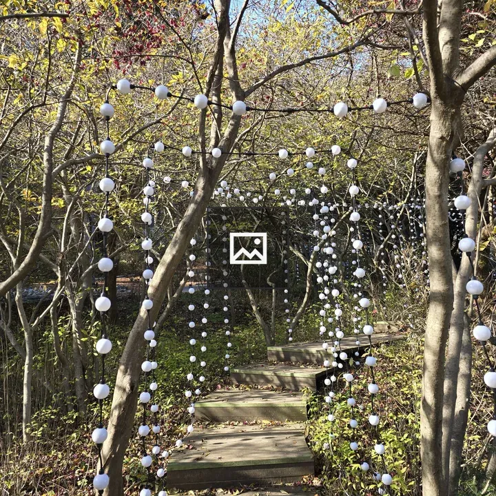 Wooden Garden Pathway