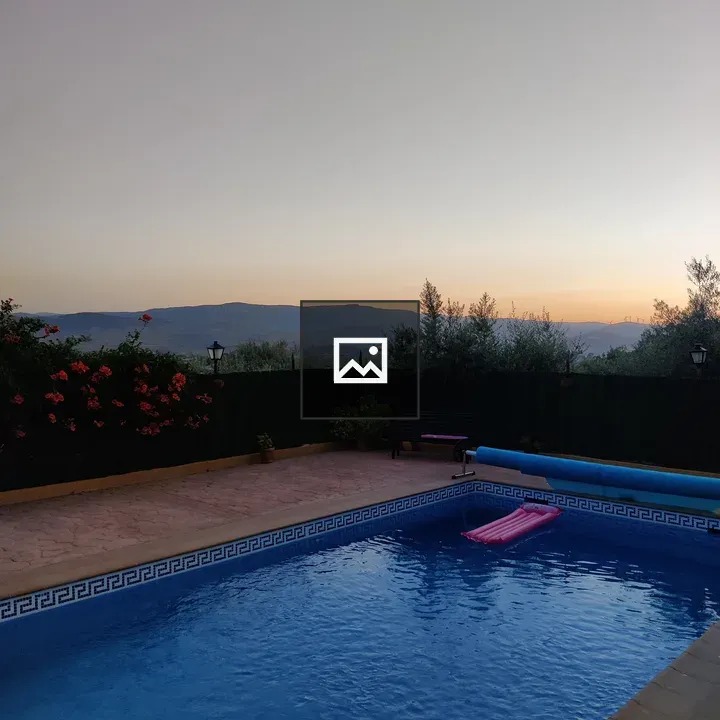 Outside pool