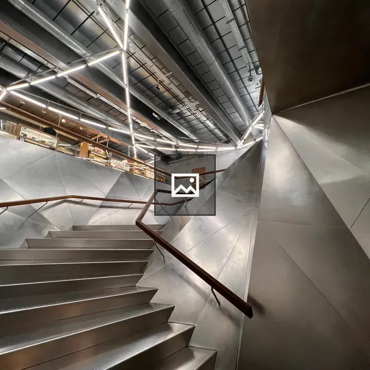 Caixaforum Madrid stairs