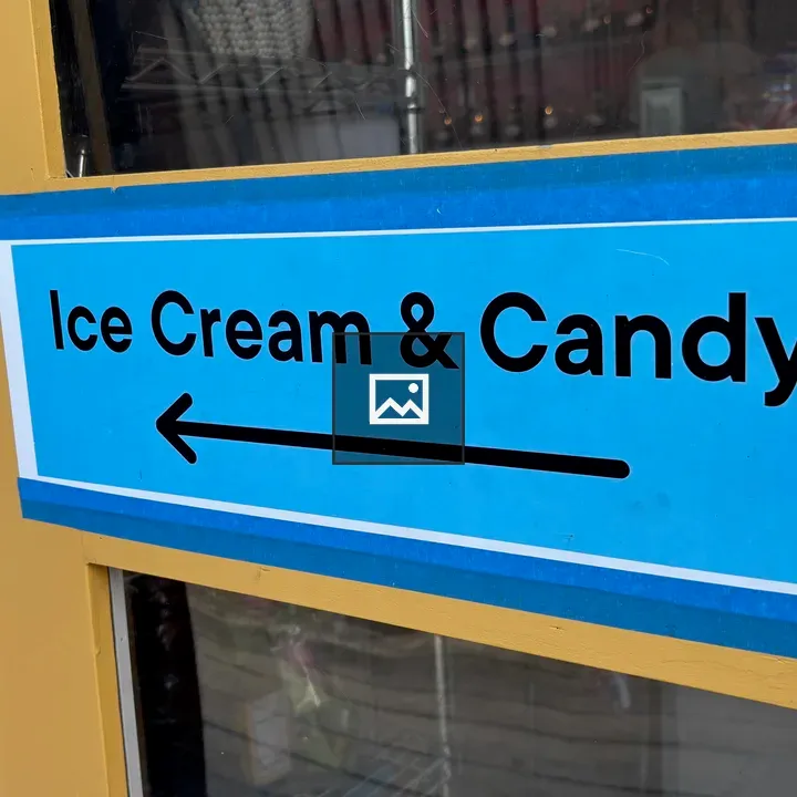 Ice Cream & Candy Sign