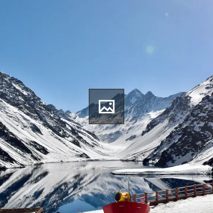Inca Lake Winter Landscape