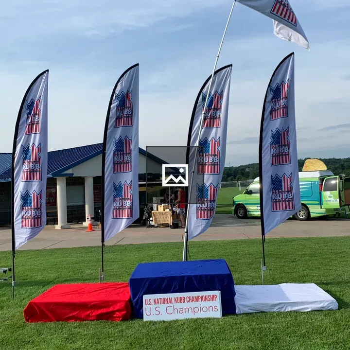 Kubb Championship Podium in Eau Claire