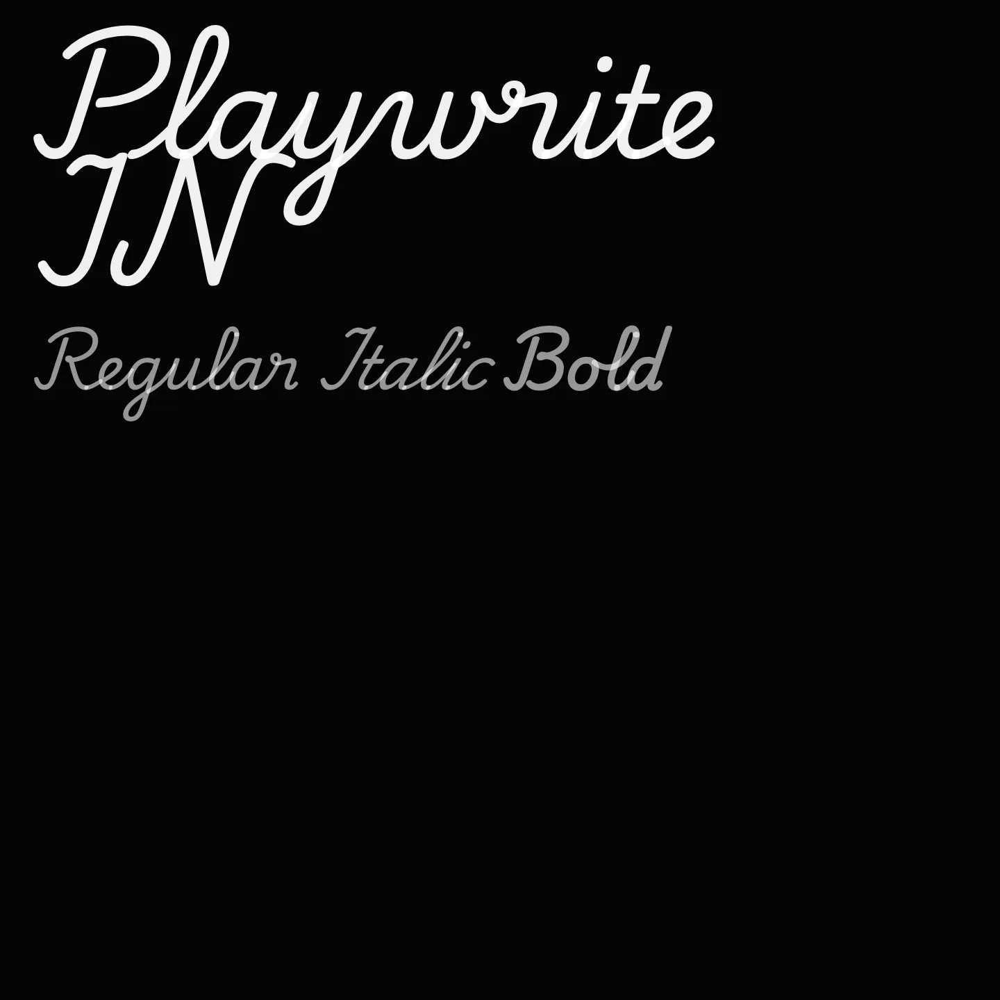 Playwrite IN