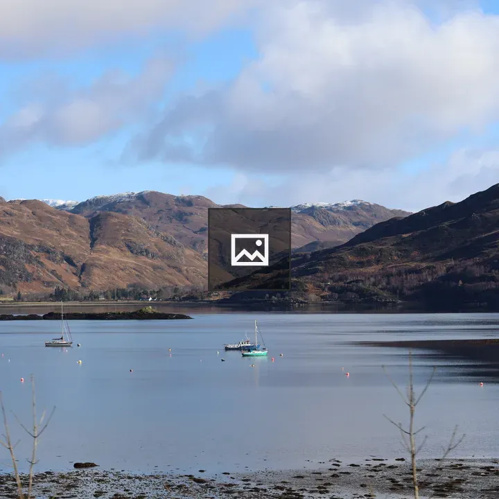 Sailing boats on Lochcarron