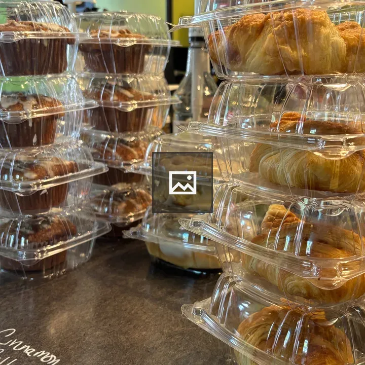 Sweet breads in plastic pods