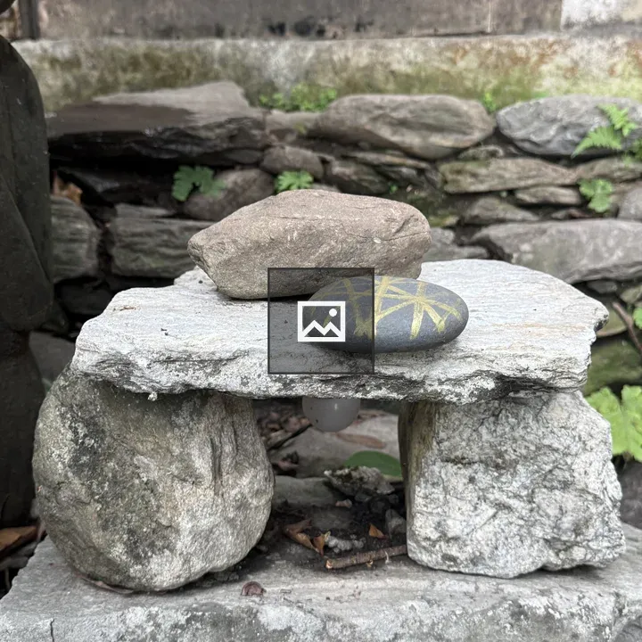 Stone Structure with Flat Capstone