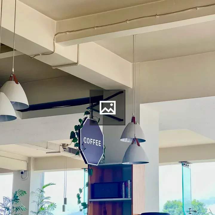 Modern cafe interior