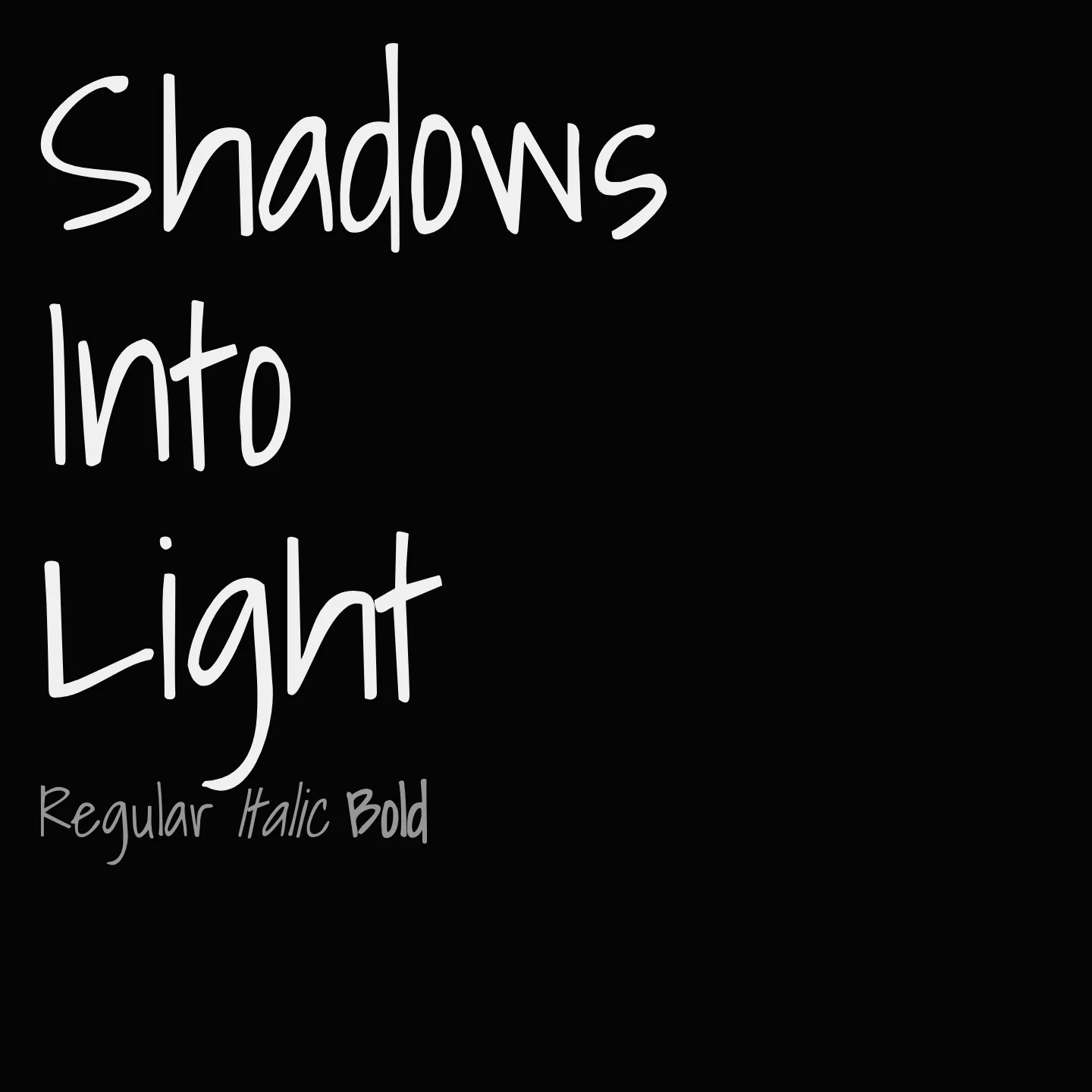 Shadows Into Light