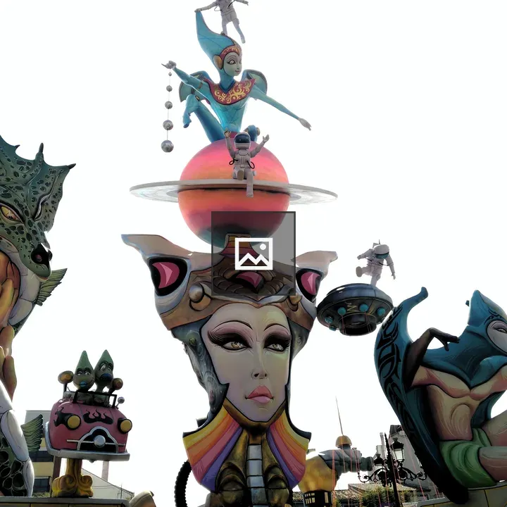 Las Fallas Effigy