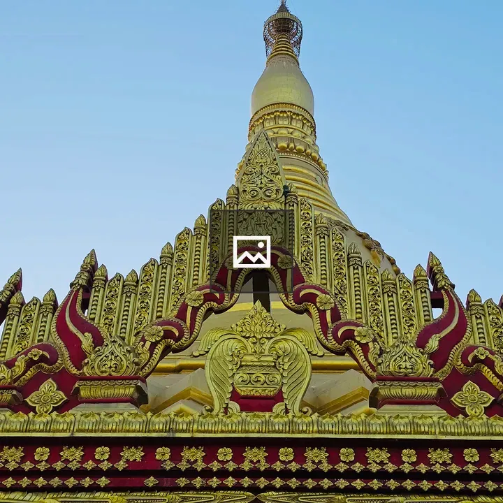 Pagoda ornate front view