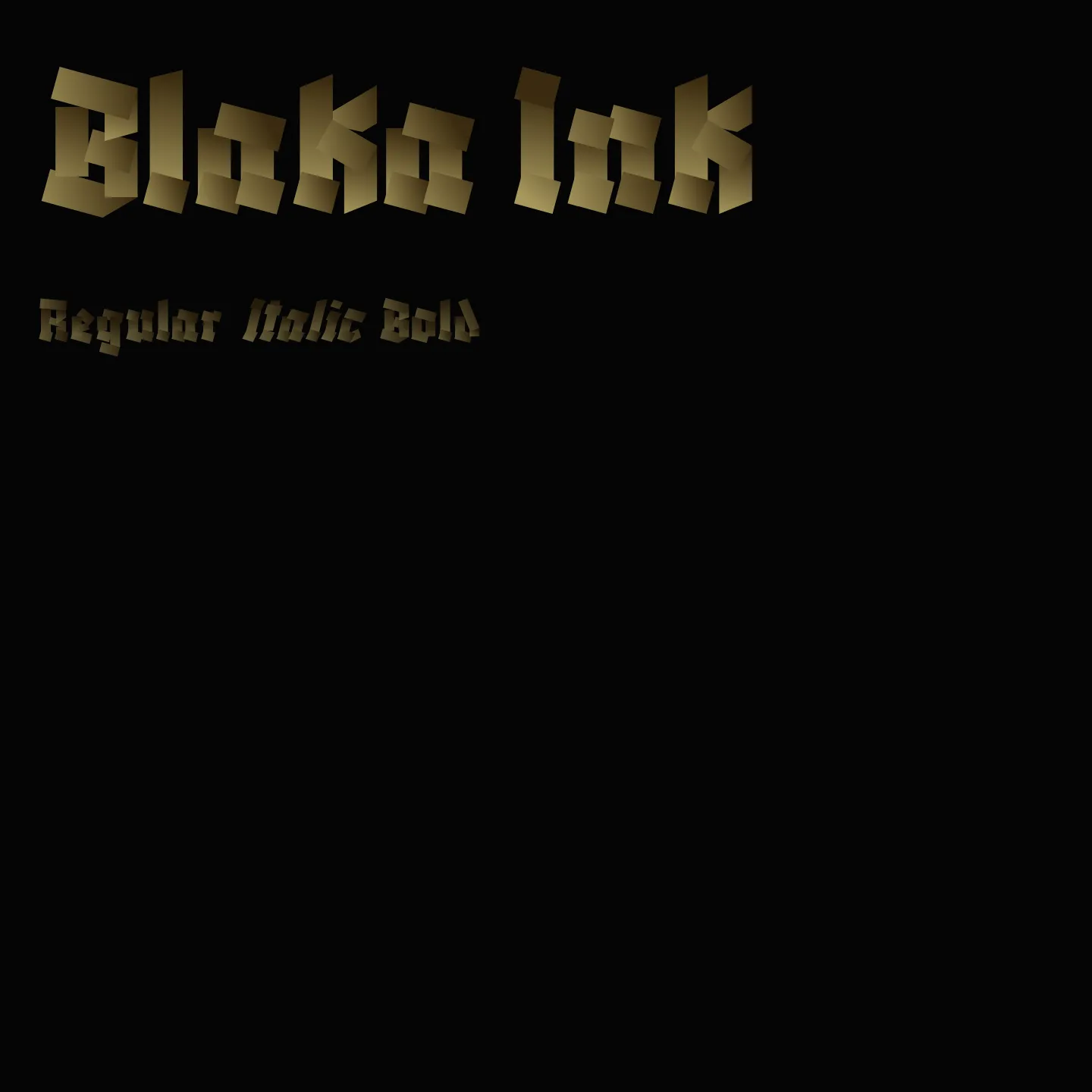 Blaka Ink