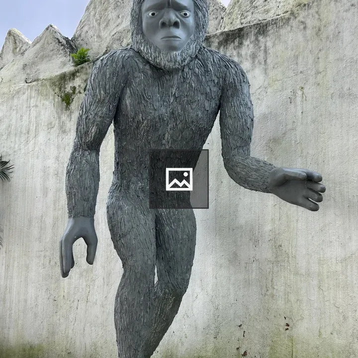 Statue of Chimpanzee