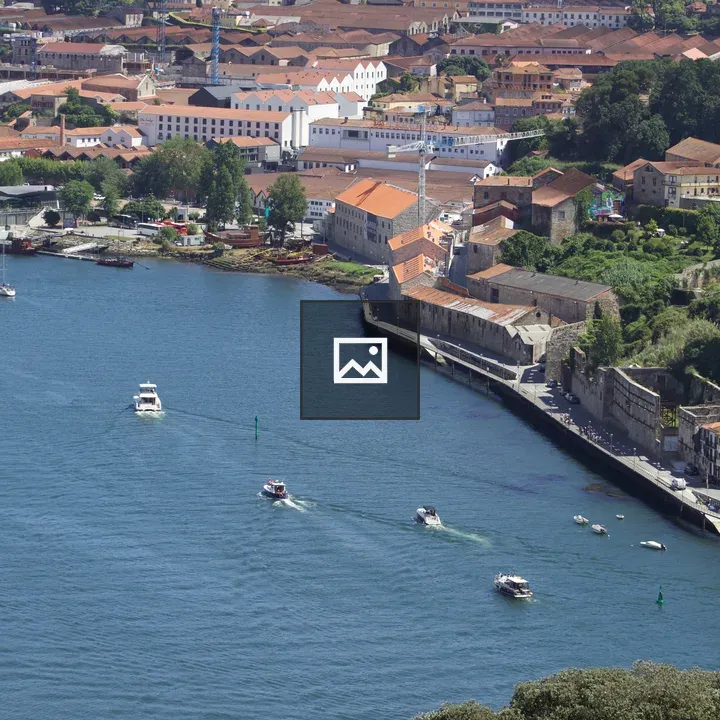 Boats on the River in Porto