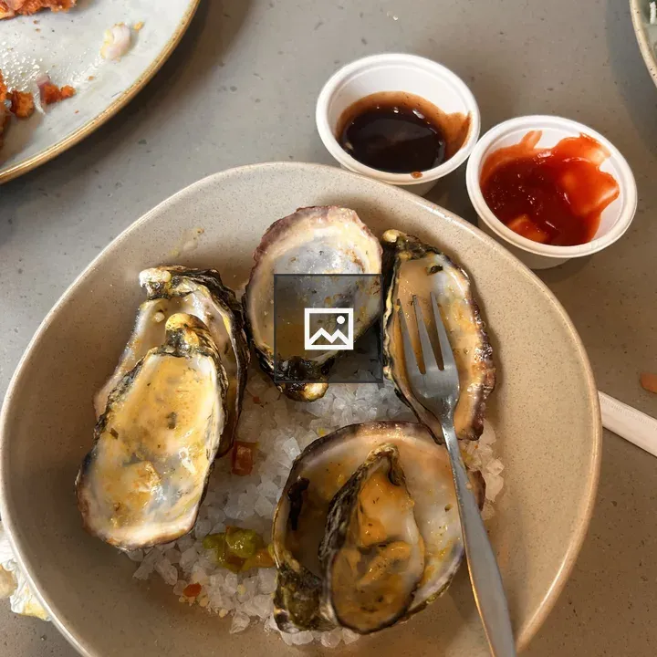 Oysters on Salt Bed