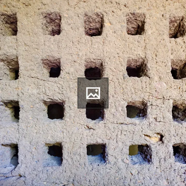 Stone Carved Cavities at Kanheri Caves