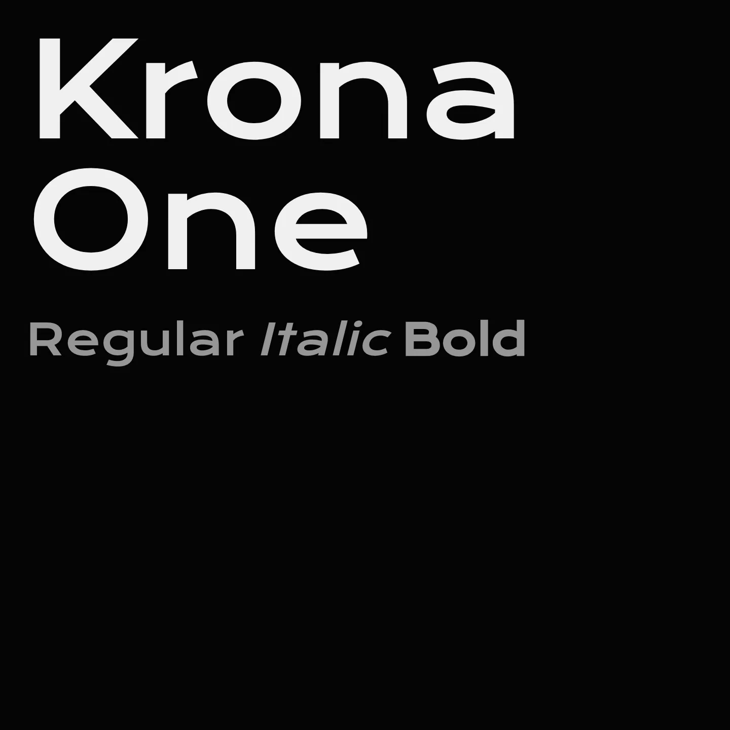 Krona One