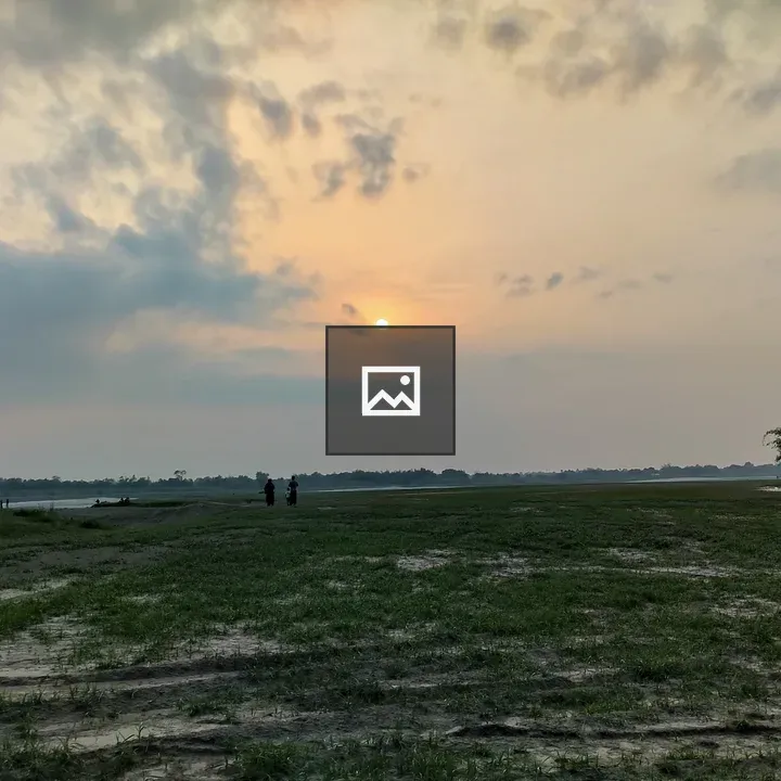 Sunset on Gorai River