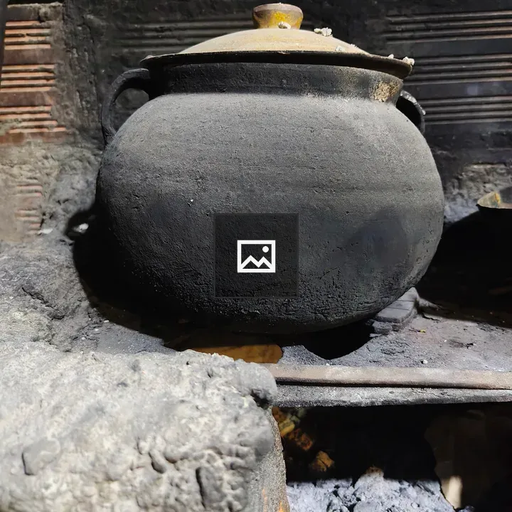 Pot on a Wood-Fired Stove
