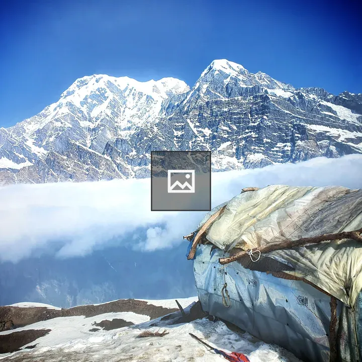 Himalayan panorama from Mardi Viewpoint