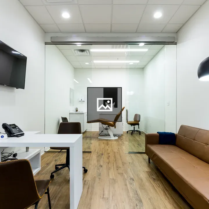 Modern waiting room interior