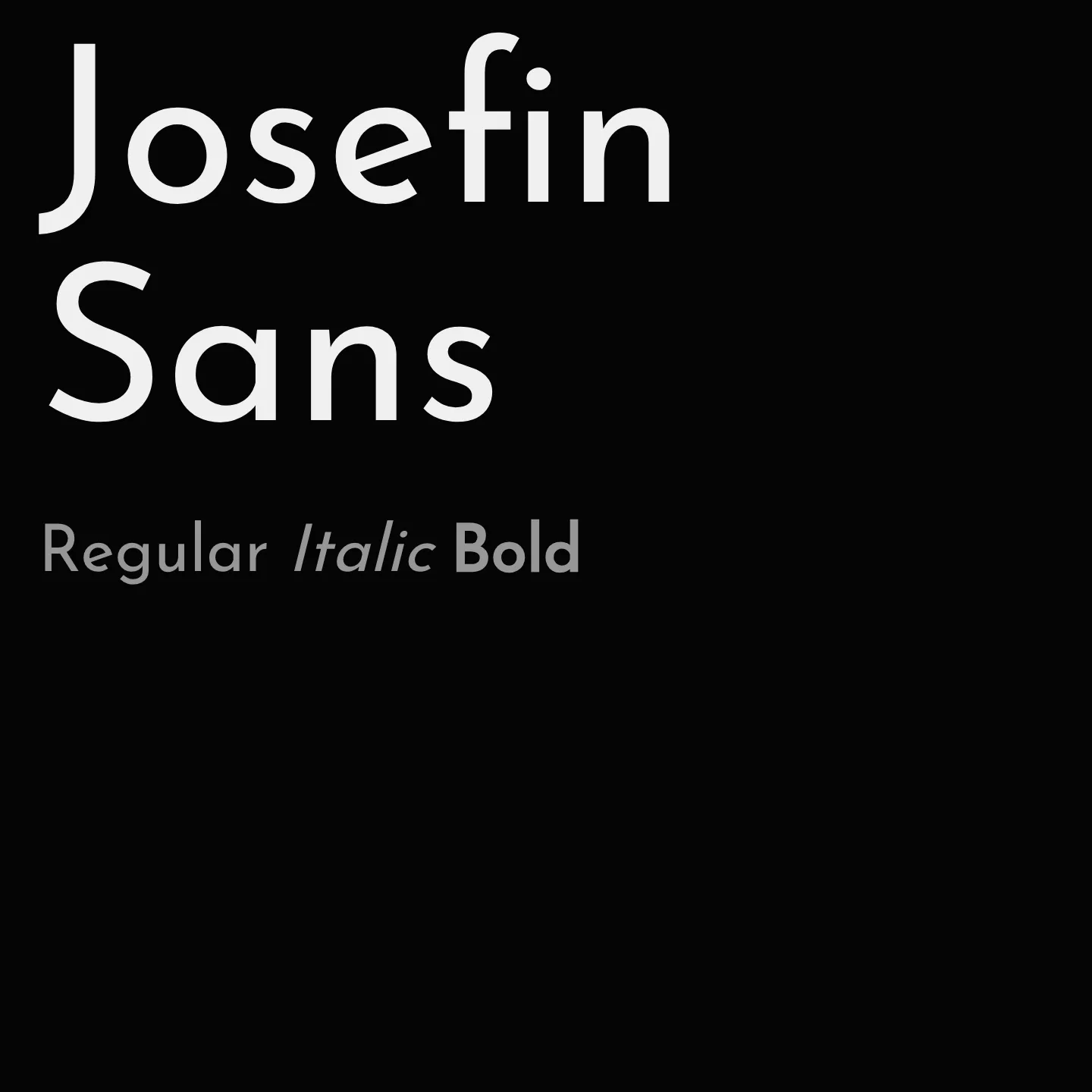 Josefin Sans