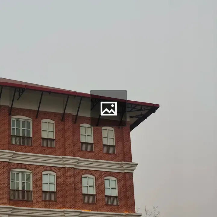 Red Brick Building Windows