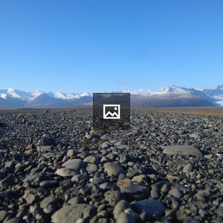 Rocky terrain to snowy mountains
