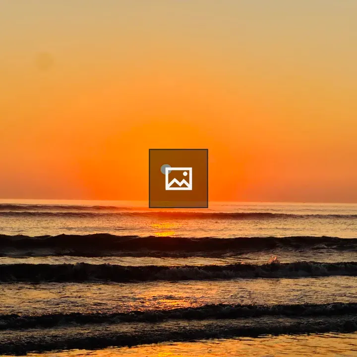 Sunset Over Ocean