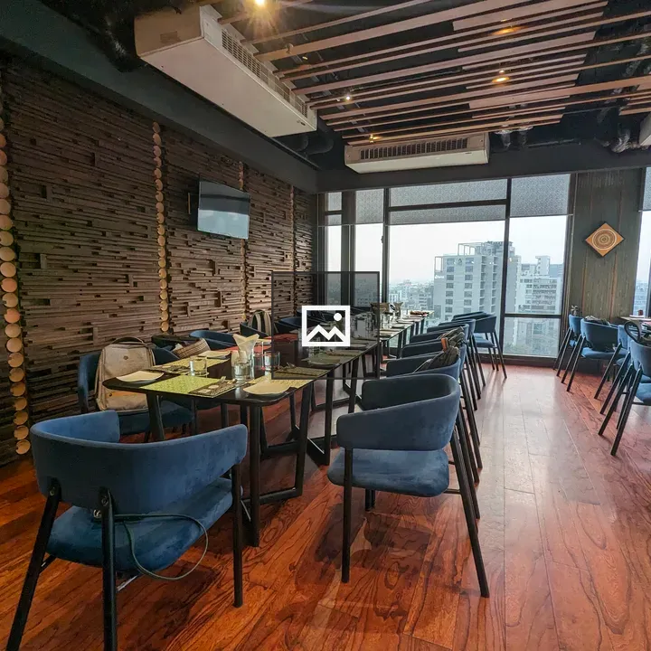 Dining table and chairs interior