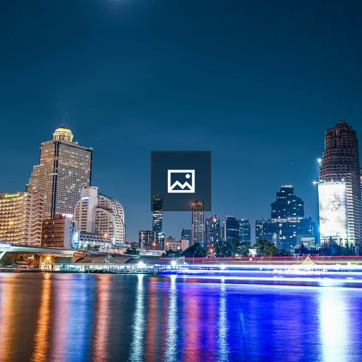 Bangkok Riverscape at Night