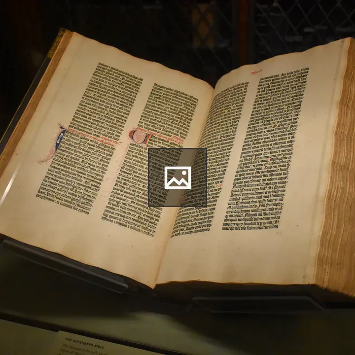Gutenberg Bible Original Copy
