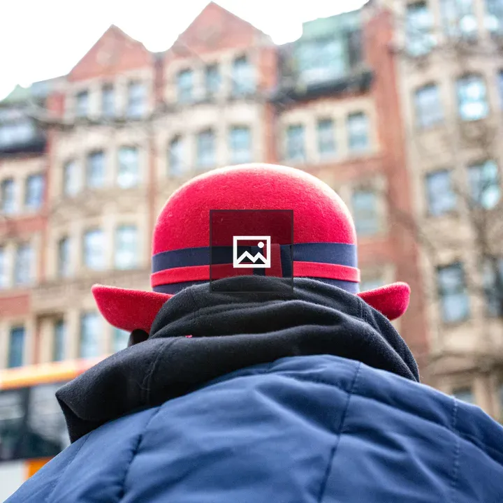 Man in a Red Hat