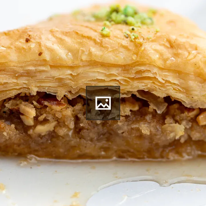 Baklava close up