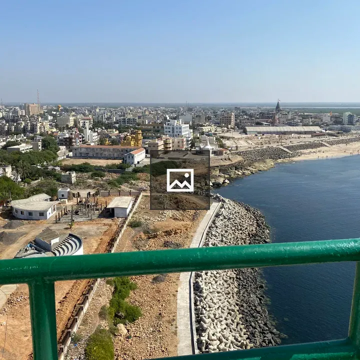 Aerial Cityscape of Dwarka