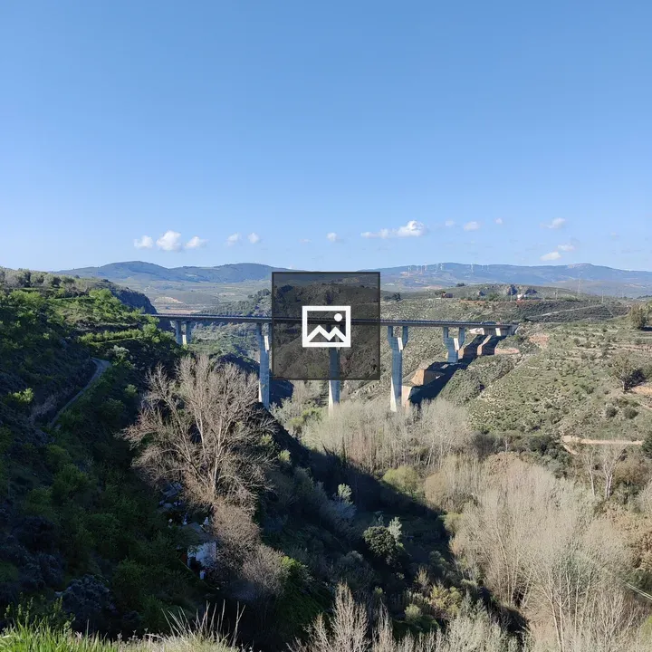 Bridge over a valley