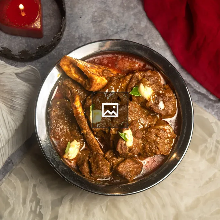 Beef curry food photography