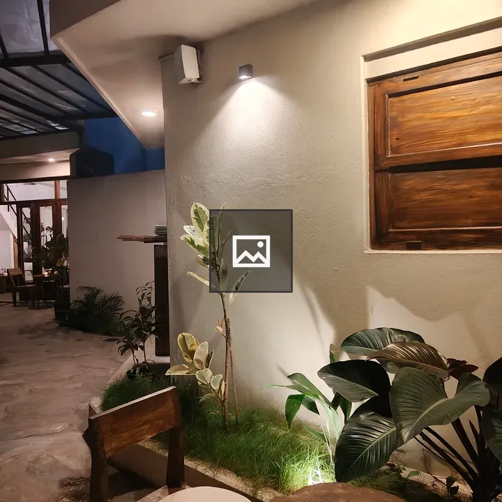 Cozy outdoor seating area