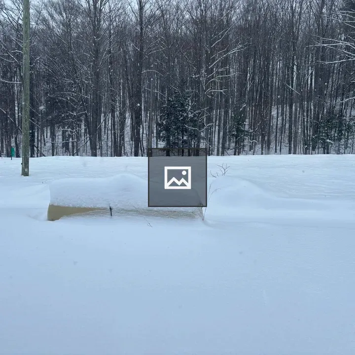 Fuel Tank in the Snow