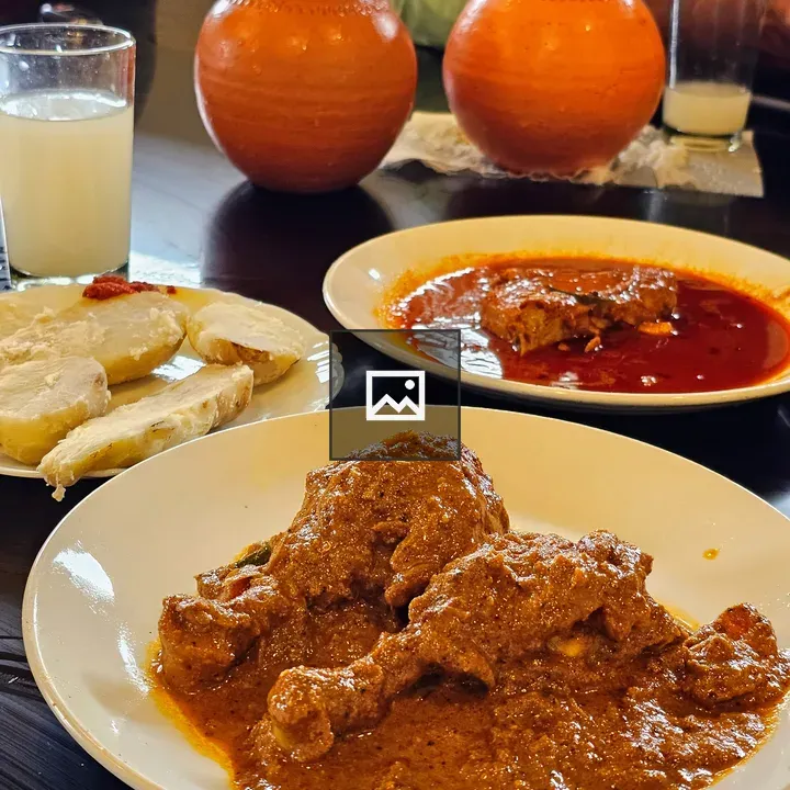 Chicken roast plate with sides