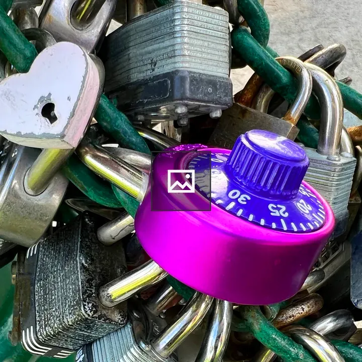 Security locks with keyholes