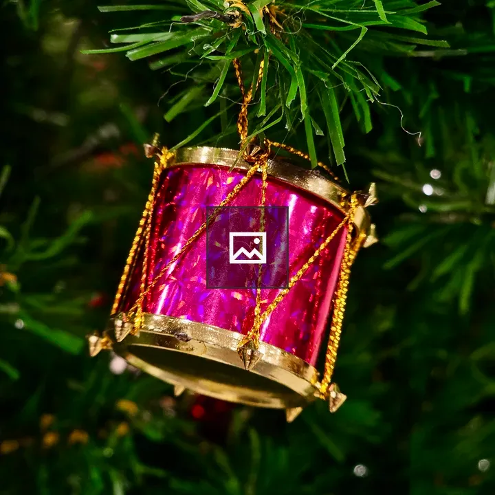 Decorative drum ornament