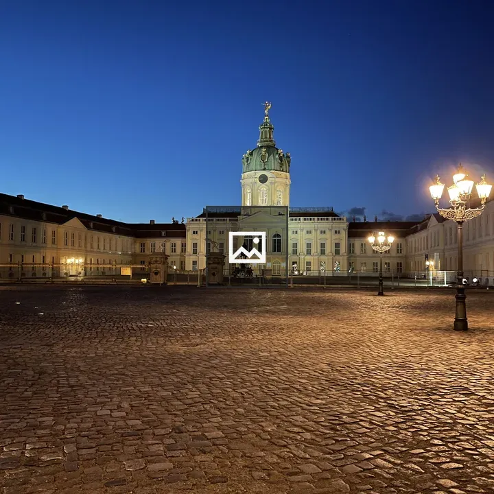 Charlottenburg Palace at Night