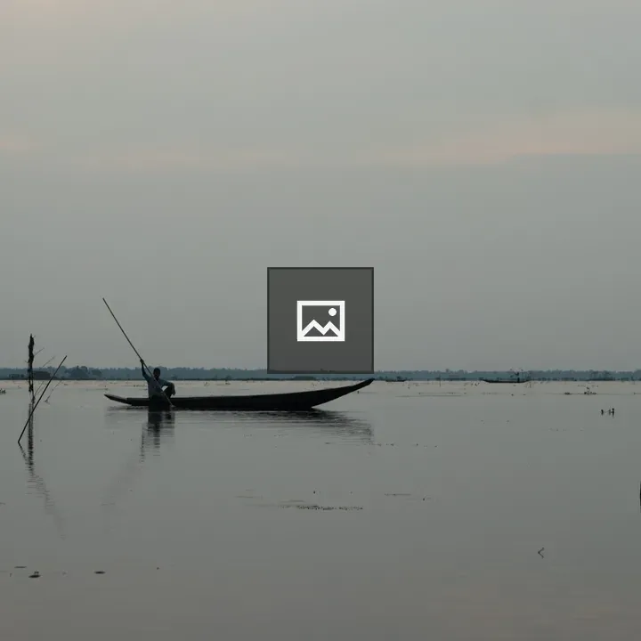 Boatman on the Lake