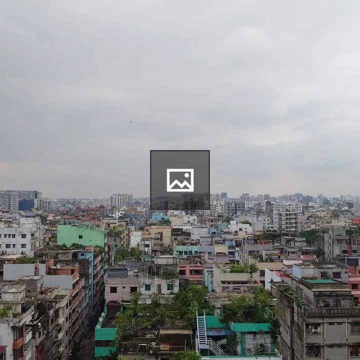 City skyline from high-rise
