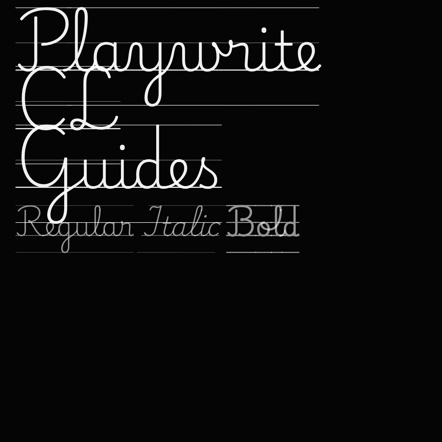 Playwrite CL Guides