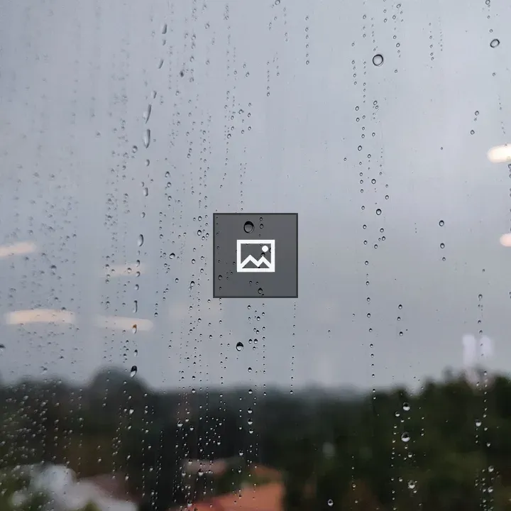 Raindrops on Window