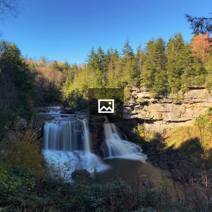 Blackwater Falls in West Virginia